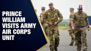 LIVE: Prince William&rsquo;s First Official Visit to Army Air Corps Unit | AAC Base