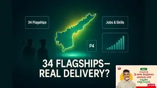 34 Flagship Programs &bull; Youth, Jobs & Infrastructure | CBN Collectors Meet Telugu Brief
