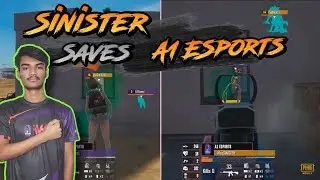 Sinister Saves A1 Esports | @sinisterplaysyt  | A1 vs ASE FULL FIGHT |