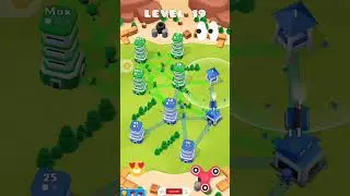 Tower War.Tactical Conquest level 18😃😃😃#naanoruloosu #games #youtubeshort #gameplay #indieaction