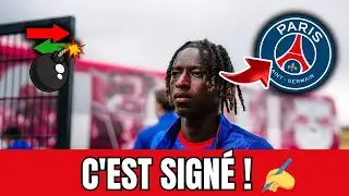 🚨OFFICIEL ? HAIDARA SIGNE AU PSG ! Le détail qui change TOUT ! 😱