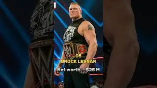 Top 10 most richest WWE wrestlers in 2023#shorts #trending #viral #aroundtheworld #WWE #top 🥊️🤜😯