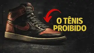 A Verdadeira História do Air Jordan 1 — O Tênis Que a NBA Quase Proibiu