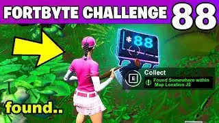 Fortnite Fortbyte #88 Found Somewhere within Map Location J3 (Fortnite Battle Royale) | TamashaBera