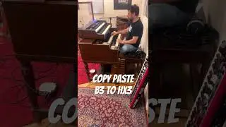 Trying to match my &lsquo;69 Hammond B3 sound into my  #hammondclone #hx3  HX3/Mojo Hybrid