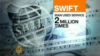 Iranian banks stopped from using Swift system