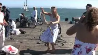 Santa Barbara Pier with the 3 Beautiful Russians