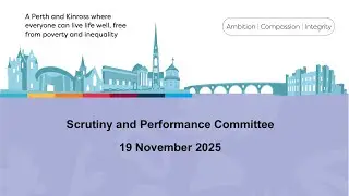 Scrutiny and Performance Committee - 19 November 2025