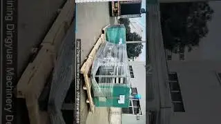 Dingyuan Plastic mesh netting machine delivery to Europe