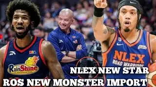 ETO NA ROS MAY MONSTER IMPORT NA IPAPARADA SINO SYA? BAREFIELD TRADE TO NLEX?