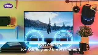 Best Gaming and Entertainment Monitor with HDRi Tech and treVolo Speakers &ndash; BenQ