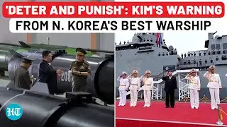 After Meetings With Xi's Aides, Kim Jong Un Inspects 'Choe Hyon' Naval Destroyer, Warns Seoul & US