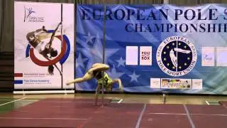 European Pole Sport Championship 2013   Solo Women   Mona Arbinger