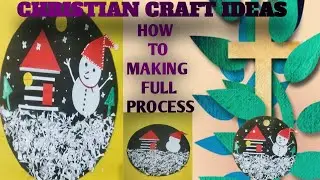 Christian craft ideas/ Santa Claus Making With Paper #viral #youtube #diy #christmas#santa