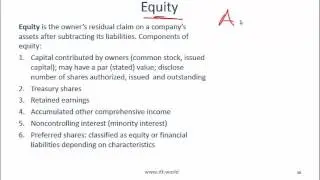 2017 Level I CFA FRA: Balance Sheets Summary