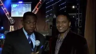 Vince Sims of CBS 46 News live interview at The C-Room Live in Atlanta