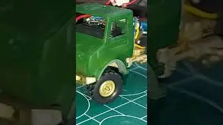 1/87 RC Truck Unimog Test drive | Das87 Das Mikro | One of my biggest RC model building challenges