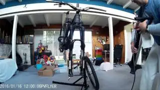 Bontrager TLR flash charge using it for the first time