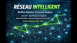 Projet Acad&eacute;mique Algorithme et Complexit&eacute;: NetFlow & Security Optimizer &ndash; D&eacute;mo