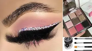 Natural soft glam makeup tutorial for brown eye | easy bridal eyes makeup for beginners |shine&glow 