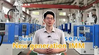 New generation of dual servo turntable injection molding machine by AKPLAS AT-1200.2R IV