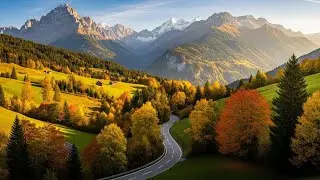 Switzerland Countryside | Relaxing Walk Through the Most Beautiful Swiss Village | Paradise on Earth