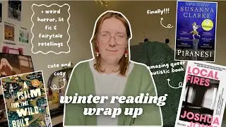 goodbye winter, hello spring 🌸🌷☀️vlog & winter reading wrap up