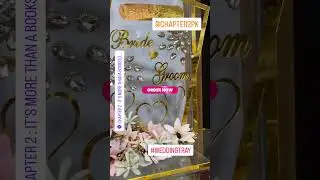 💍 Elegant Acrylic Wedding Tray | Bride & Groom Gift Tray | Chapter2PK