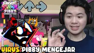 BFDI, IMPOSTOR, & PINKY PIE DIKEJAR VIRUS CORRUPT PIBBY!! | VS Pibby - Friday Night Funkin