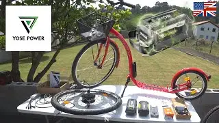 САМОДЕЛЬНЫЙ ЭЛЕКТРОСАМОКАТ 🛴 Комплект для переоборудования электровелосипеда YOSE POWER ⚡ Электри...