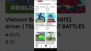Play Roblox boat game like it subscribe for more 