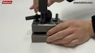 Mini Fasteners Tool for Conveyor Belt Mechanical Splice Operation Video