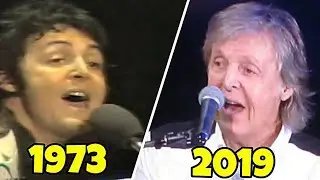 Famosos dos anos 60 e 70 cantando seus hits Antes e Depois