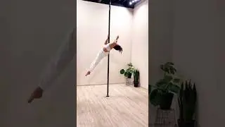 Pole dancer Stretching  Flexible Split #shorts