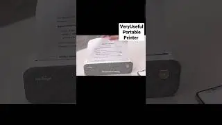 Portable printer #useful #documentprinter #affordable #ytshorts #aesthetic