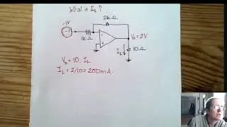 iL and iout for inverting opamp