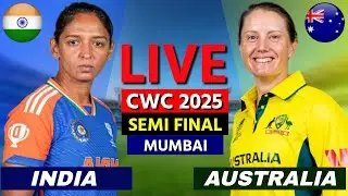 INDW vs AUSW, SEMI FINAL, Live Cricket Match Today, Cricket Live, India W vs Australia W Live