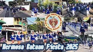 Sto Nino Unity Band | Hermosa Bataan Fiesta 2025 | Marching Band Parade