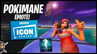 POKI Emote in Fortnite | Icon Series | Gameplay (Fortnite Battle Royale)