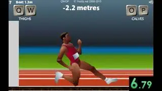 QWOP Negative% Speedrun (Old WR)