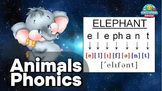 🐾 Learn Animals & Phonics Sounds 🎶 | Fun Educational Video for Kids