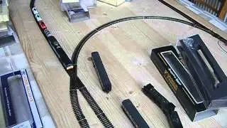 N Gauge Class 66 pulling milk wagons