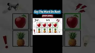 Say the fruits name on beat #saythewordonbeat