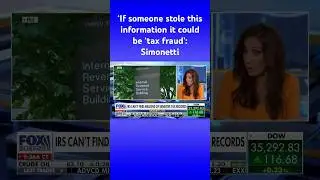IRS can&rsquo;t find MILLIONS of sensitive tax records #shorts