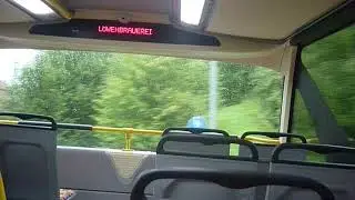 Fahrt mit der Linie 12 der OVA nach Wasseralfingen
