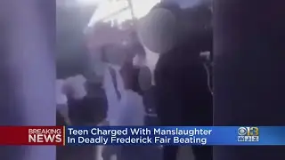 Teen Charged With Manslaughter In Deadly Frederick Fair Beating