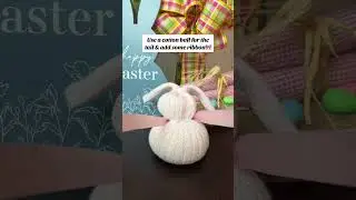 DIY: Easter Sock Bunny #easter #easterbunny #easterdiys #diy #easydiy
