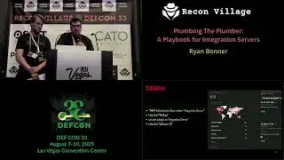 Plumbing The Plumber: A Playbook for Integration Servers – Ryan & Guðmundur Karl – RV 2025 @ DC 33