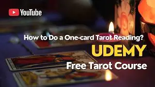 How to Do a One-Card Tarot Reading(Beginner Friendly) | Free Tarot Course on Udemy