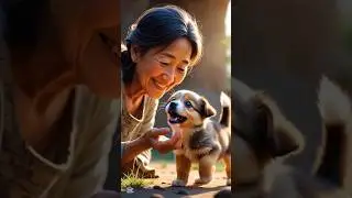 Silent Waiting | Emotional Puppy Story That Will Touch Your Heart #shorts   #ai #puppy #aishorts #yt